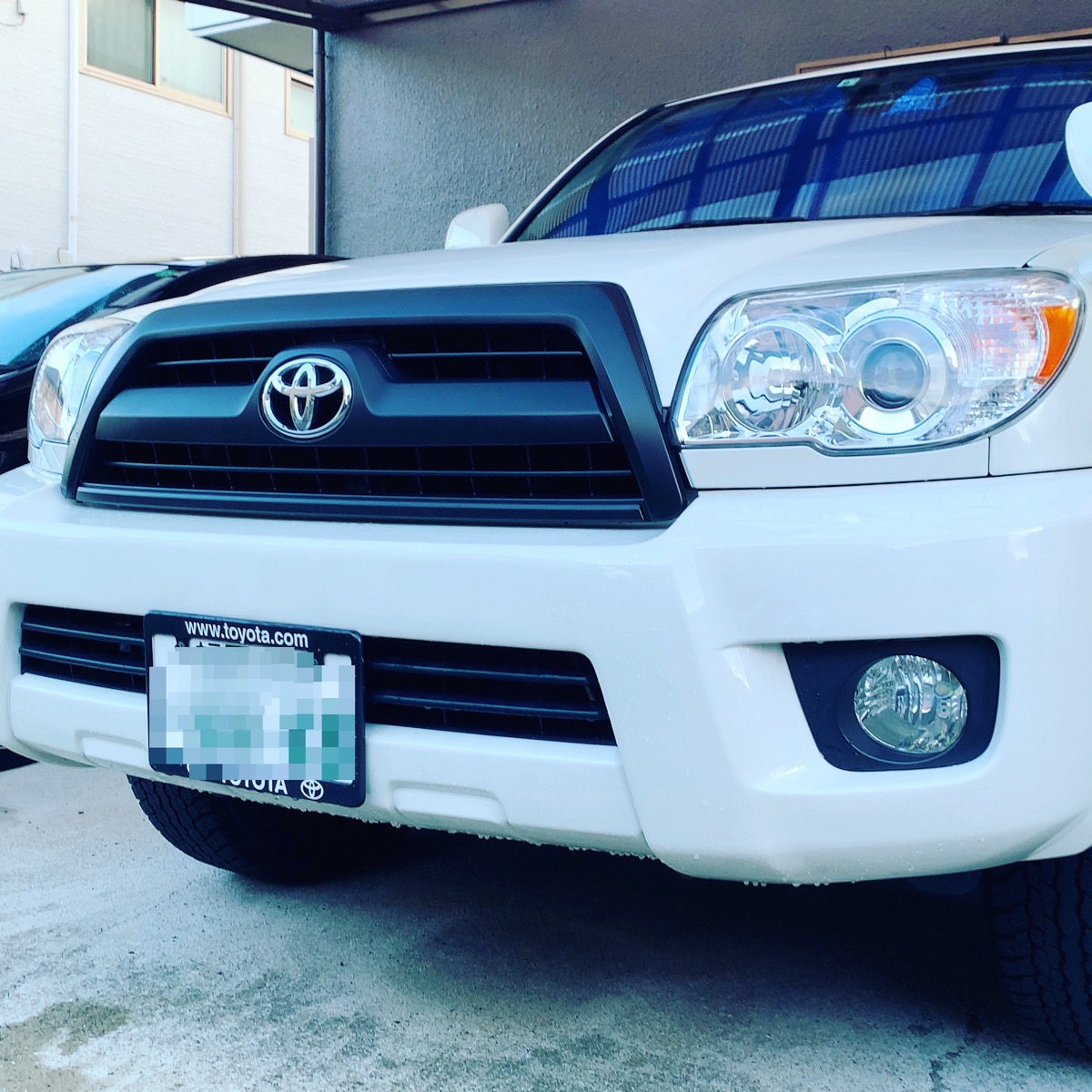 ハイラックスサーフ 215 後期ヘッドライト交換 U A Garage